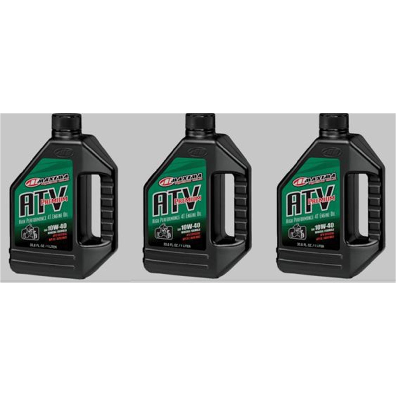 Maxima ATV Premium 4T 10W-40 - 1 Liter PACK OF 3 [MPN: 33901]_2377840