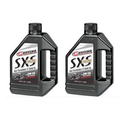 Maxima SXS Synthetic Engine Oil 5W-50 - 1/Liter PACK OF 2 [MPN: 30-18901]_2395673