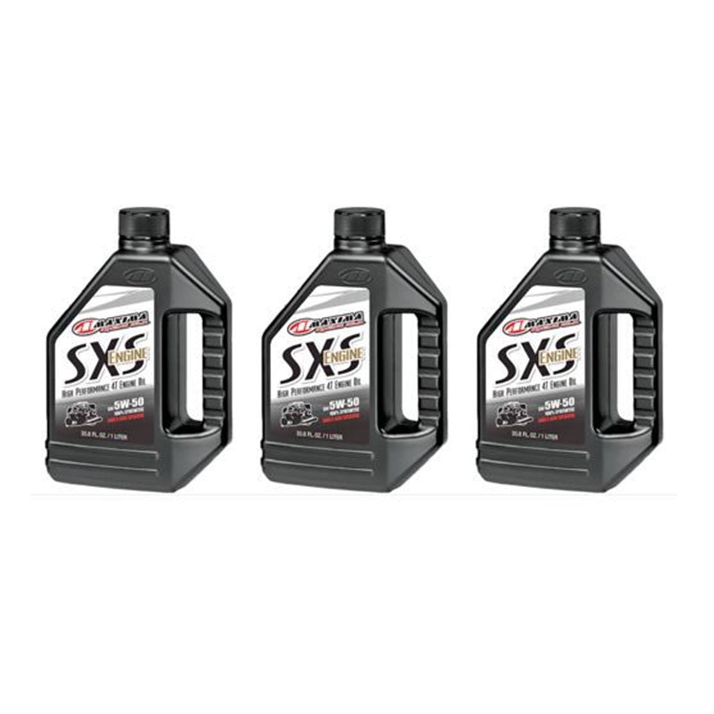 Maxima SXS Synthetic Engine Oil 5W-50 - 1/Liter PACK OF 3 [MPN: 30-18901]_2395674