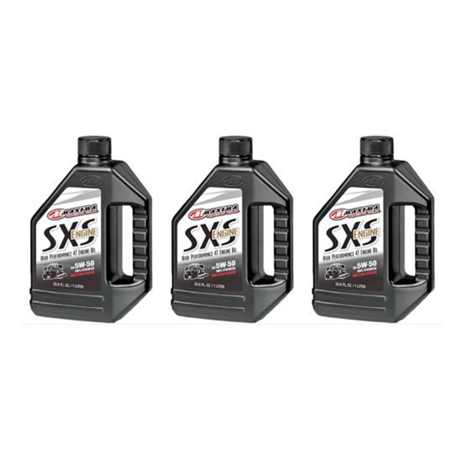 Maxima SXS Synthetic Engine Oil 5W-50 - 1/Liter PACK OF 3 [MPN: 30-18901]_2395674