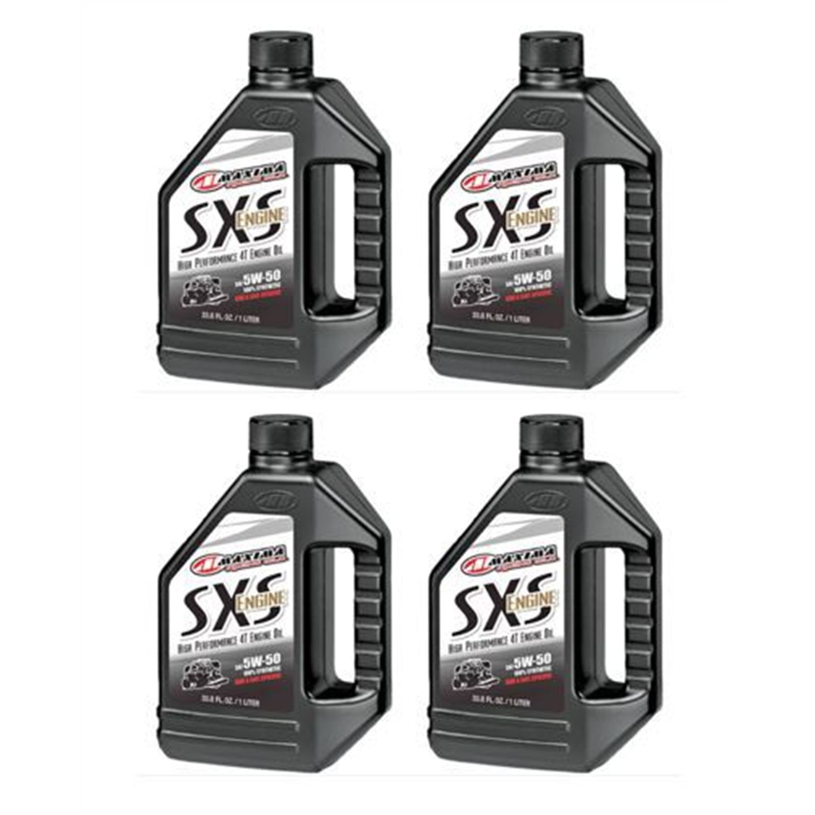 Maxima SXS Synthetic Engine Oil 5W-50 - 1/Liter PACK OF 4 [MPN: 30-18901]_2395675
