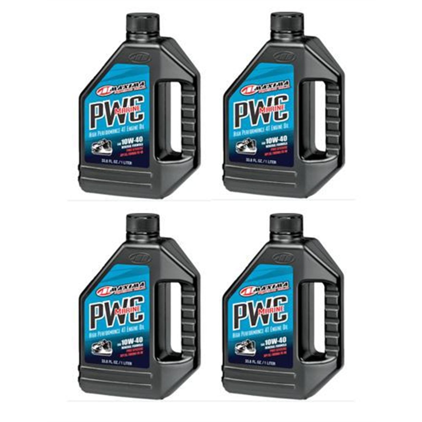 Maxima PWC Marine 4T 10W-40 - 1 Liter PACK OF 4 [MPN: 14901]_2395677