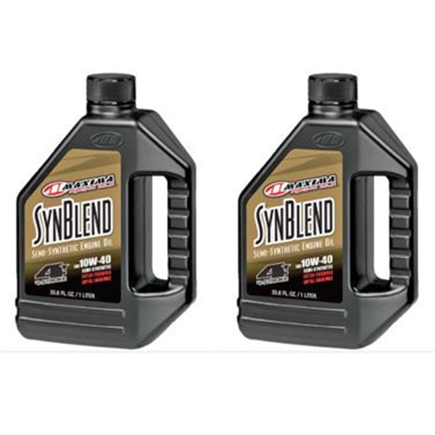 Maxima Synthetic Blend 10W-40 - 1 Liter PACK OF 2 [MPN: 34901B]_2395678