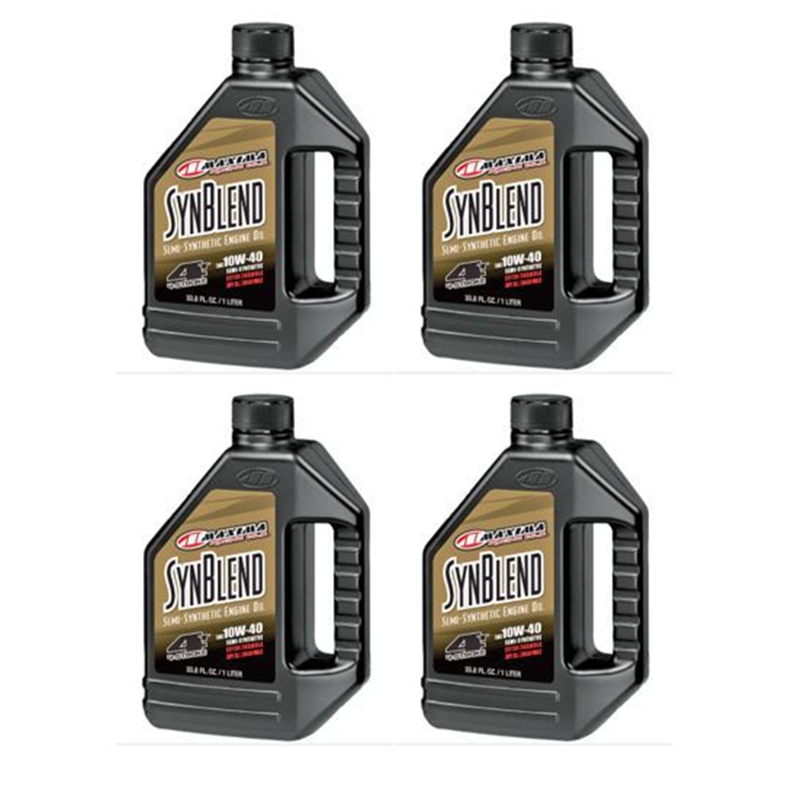 Maxima Synthetic Blend 10W-40 - 1 Liter PACK OF 4 [MPN: 34901B]_2395680