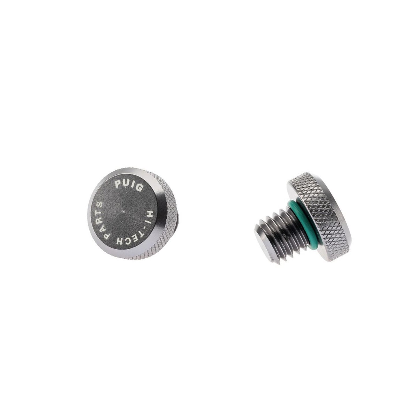 Puig Mirror Hole Screw Plug fits BMW R1300R  - Titanium [MPN: 21805Y]_2395695