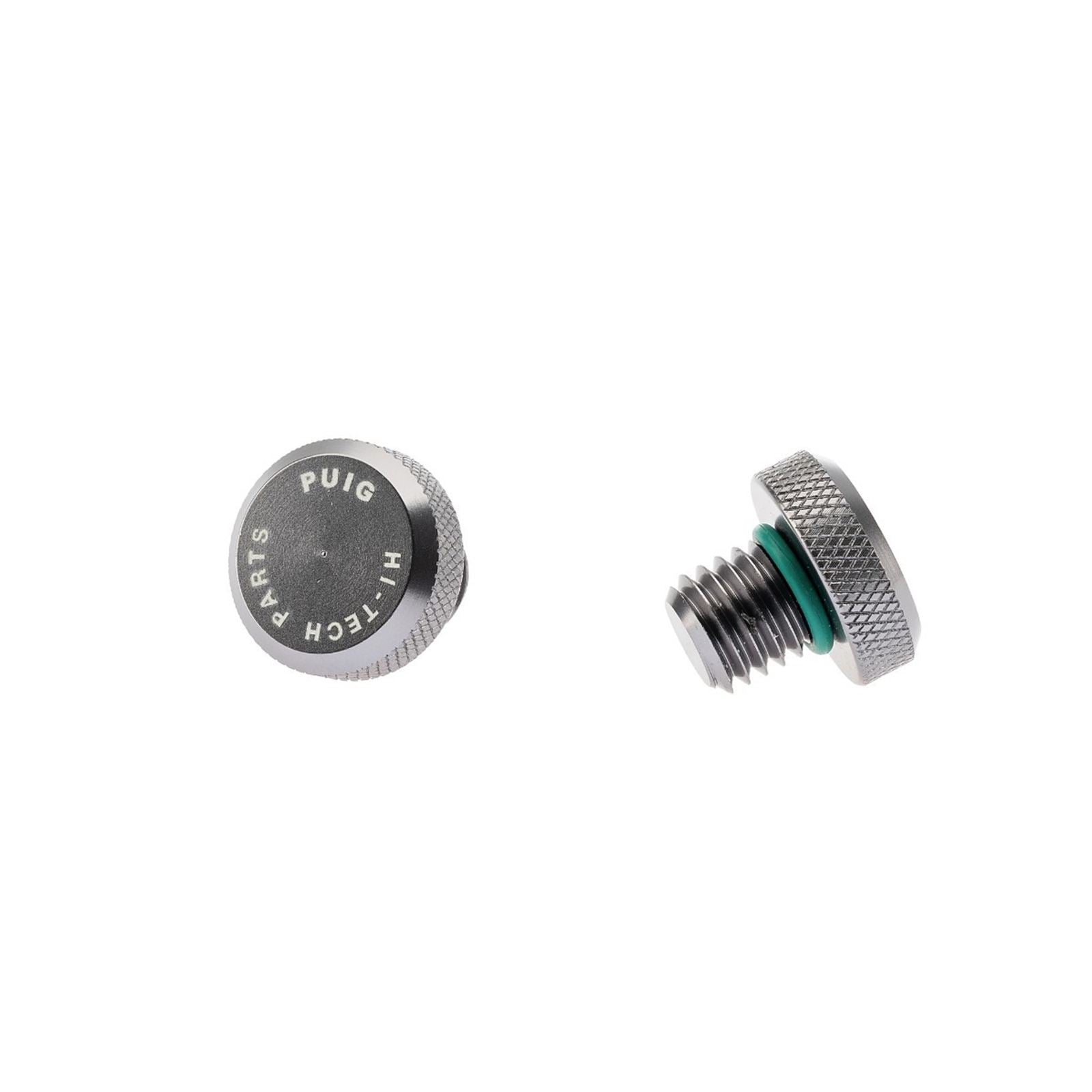 Puig Mirror Hole Screw Plug fits BMW R1300R  - Titanium [MPN: 21805Y]_2395695