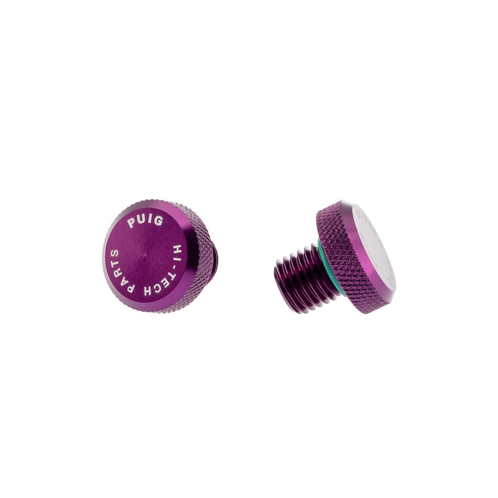 Puig Mirror Hole Screw Plug fits Honda - Purple [MPN: 21808L]_2395694