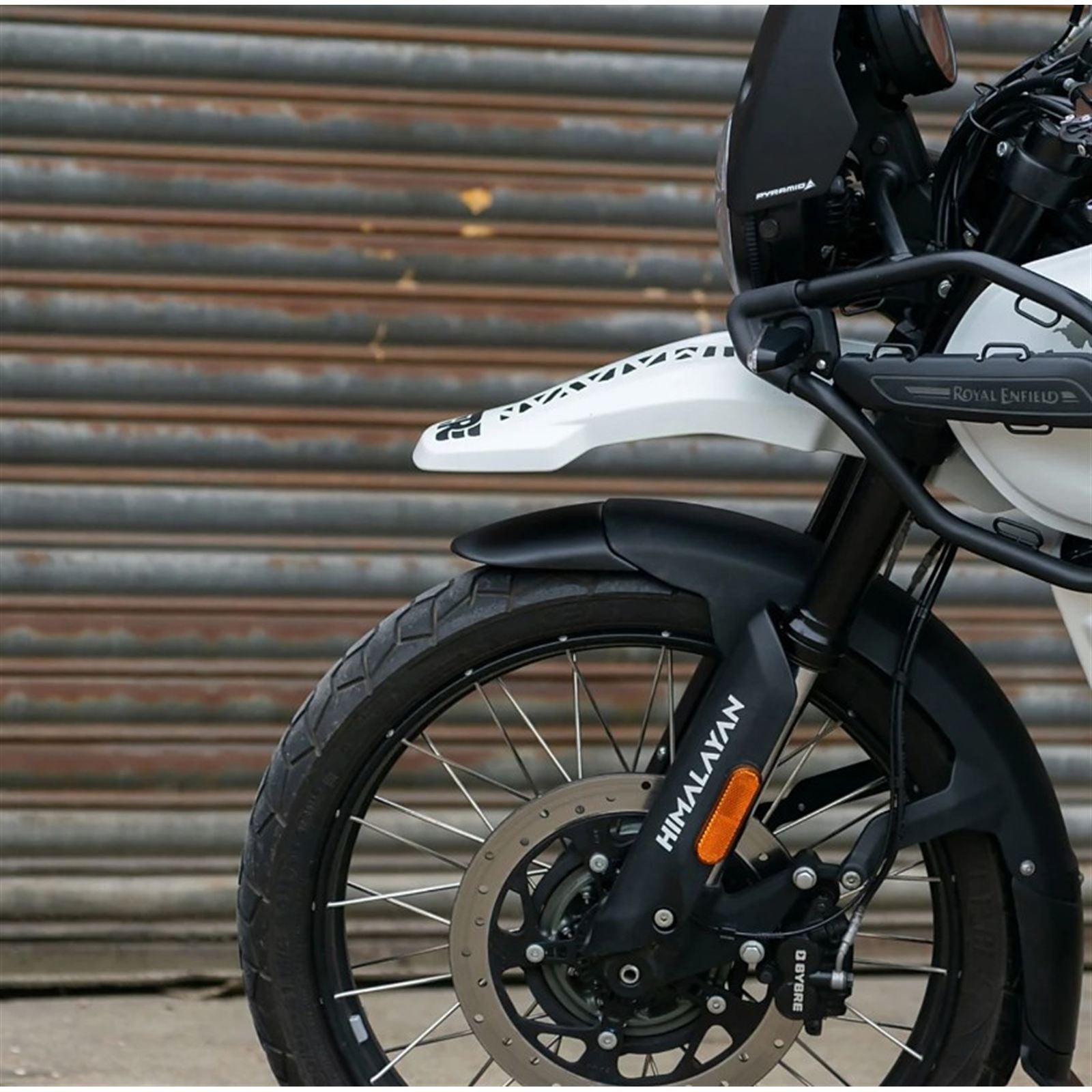 Puig Rear Fender Extension fits Royal Enfield Himalayan 450 - Black [MPN: 22497N]_2395724