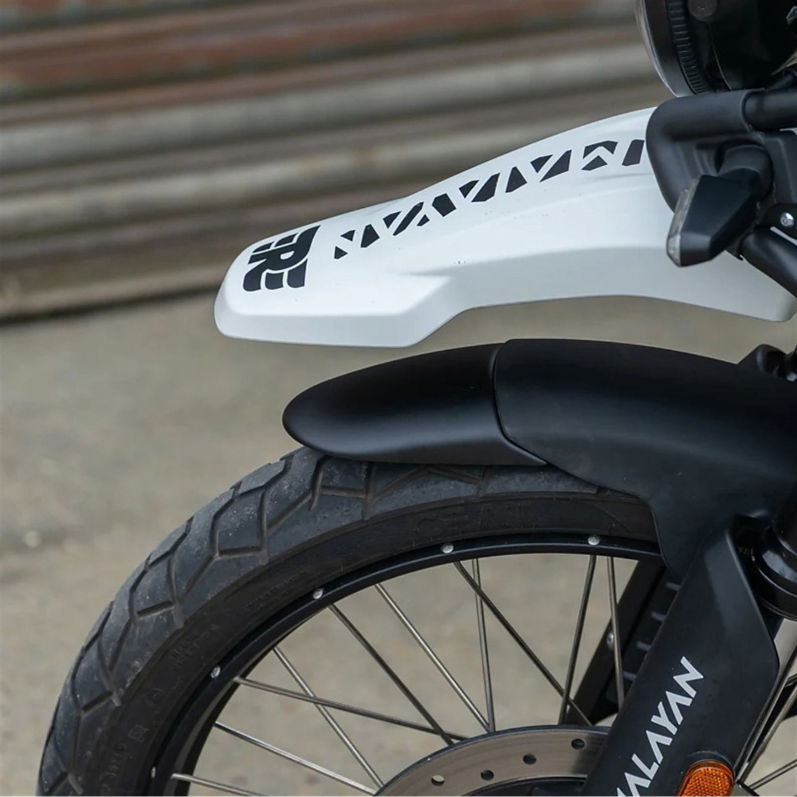 Puig Rear Fender Extension fits Royal Enfield Himalayan 450 - Black [MPN: 22497N]_2395723
