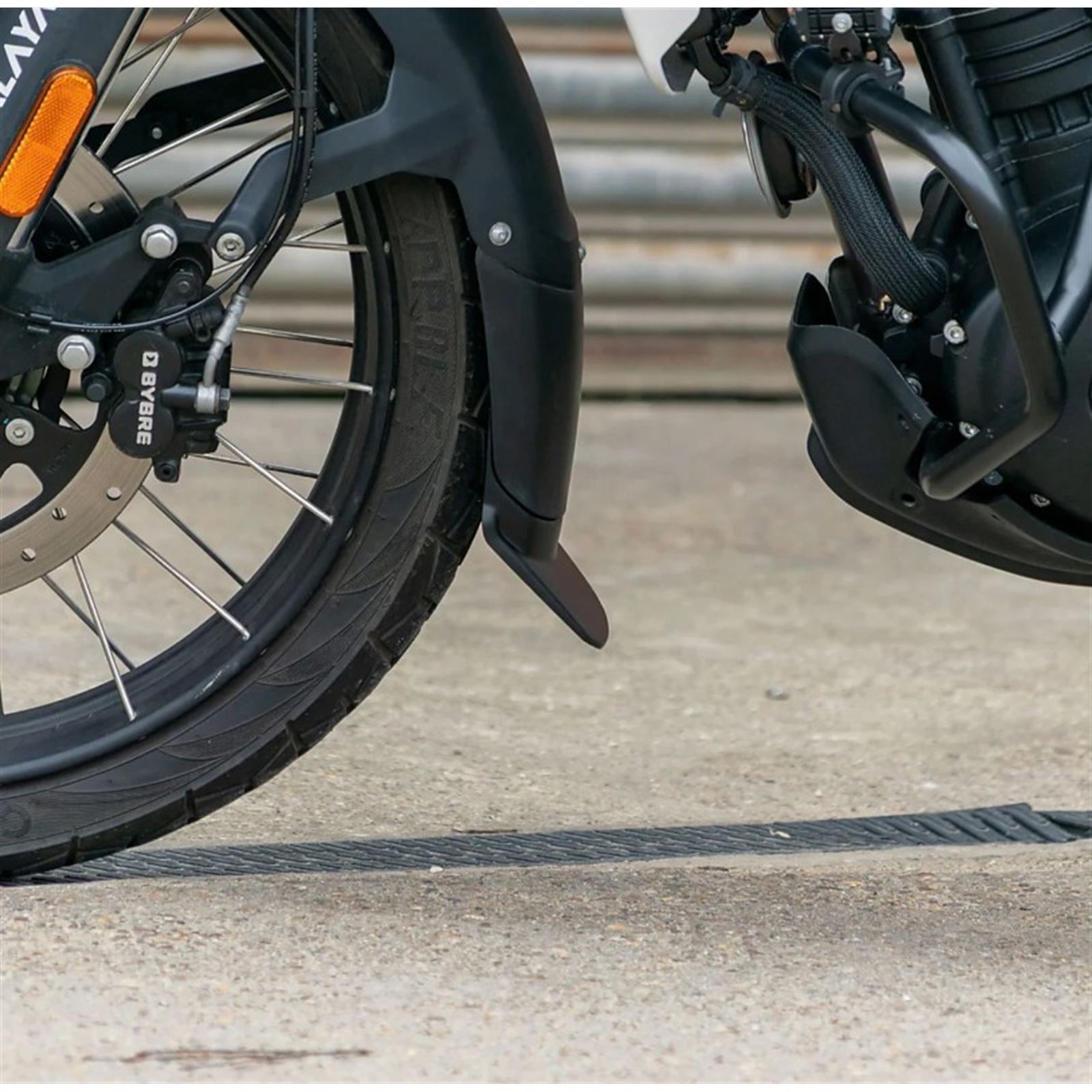 Puig Front Fender Extension fits Royal Enfield Himalayan 450 '24-26 - Black [MPN: 22499N]_2395741