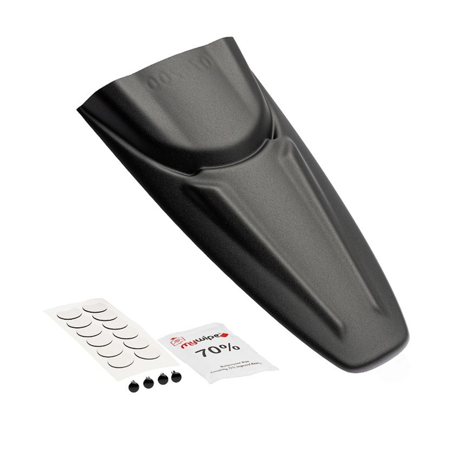 Puig Rear Fender Extension fits Triumph Daytona 660 '24-25 - Matte Black [MPN: 22501J]_2395729
