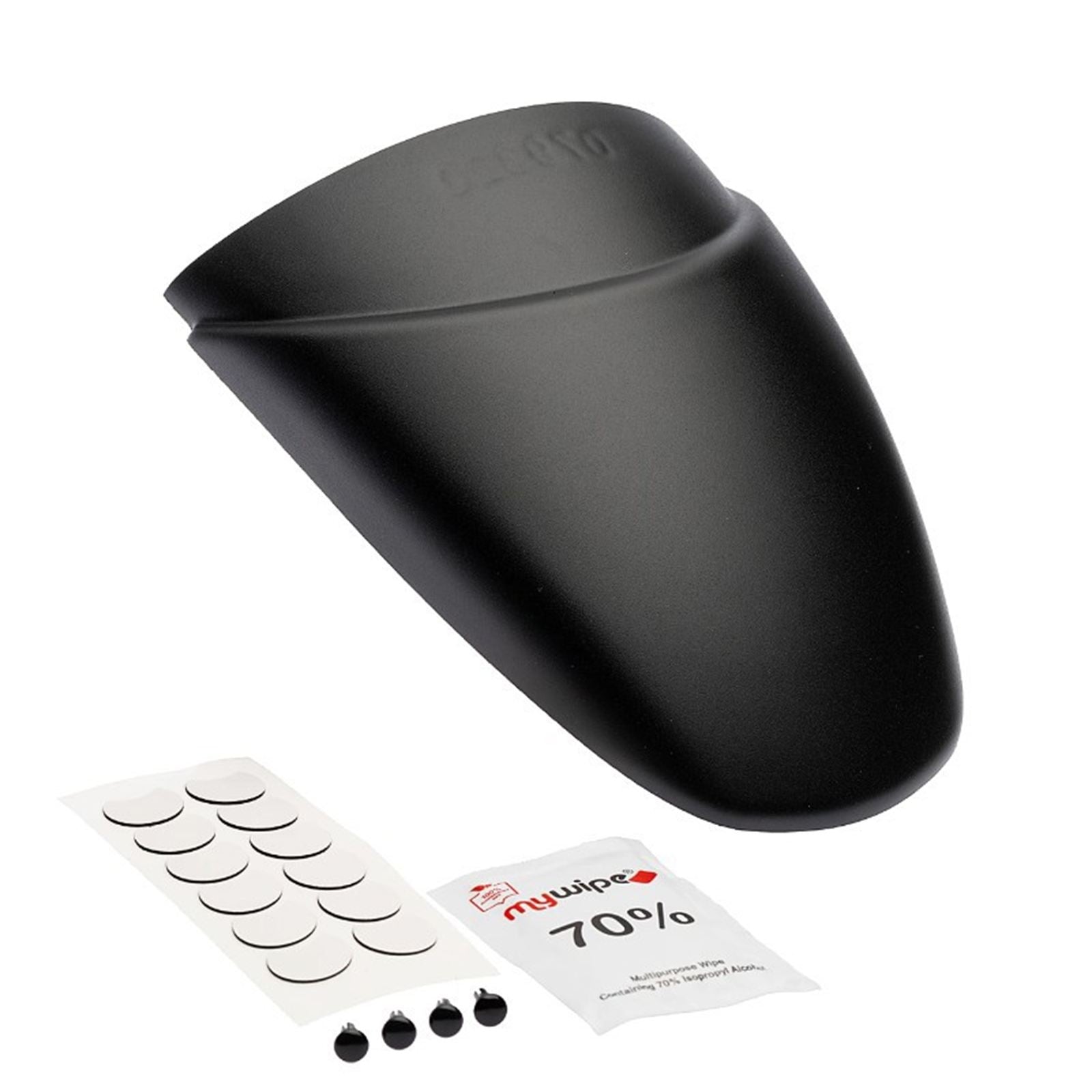 Puig Rear Fender Extension fits KTM 125 Duke/ 390 Duke - Matte Black [MPN: 22503J]_2395728