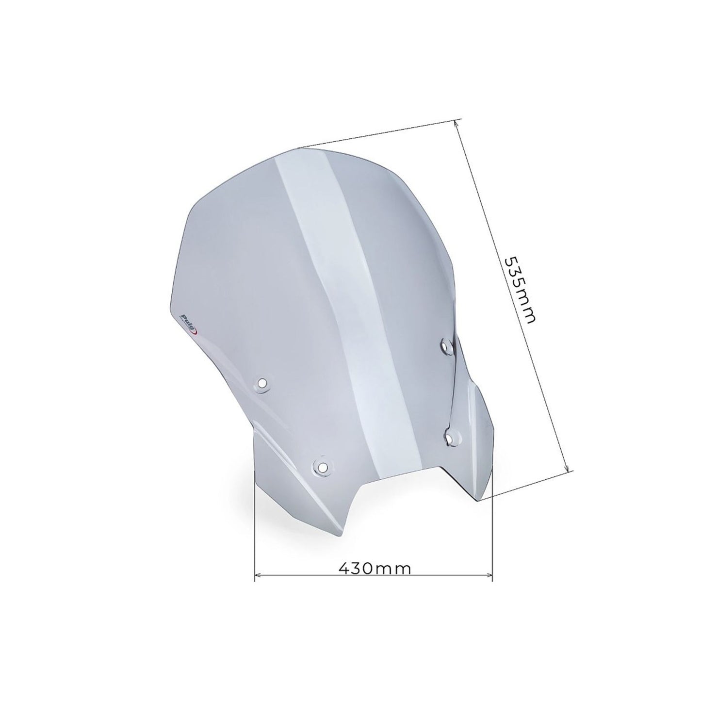 Puig Touring Screen fits BMW R1300RS '25-26 - Smoke [MPN: 22681H]_2395711