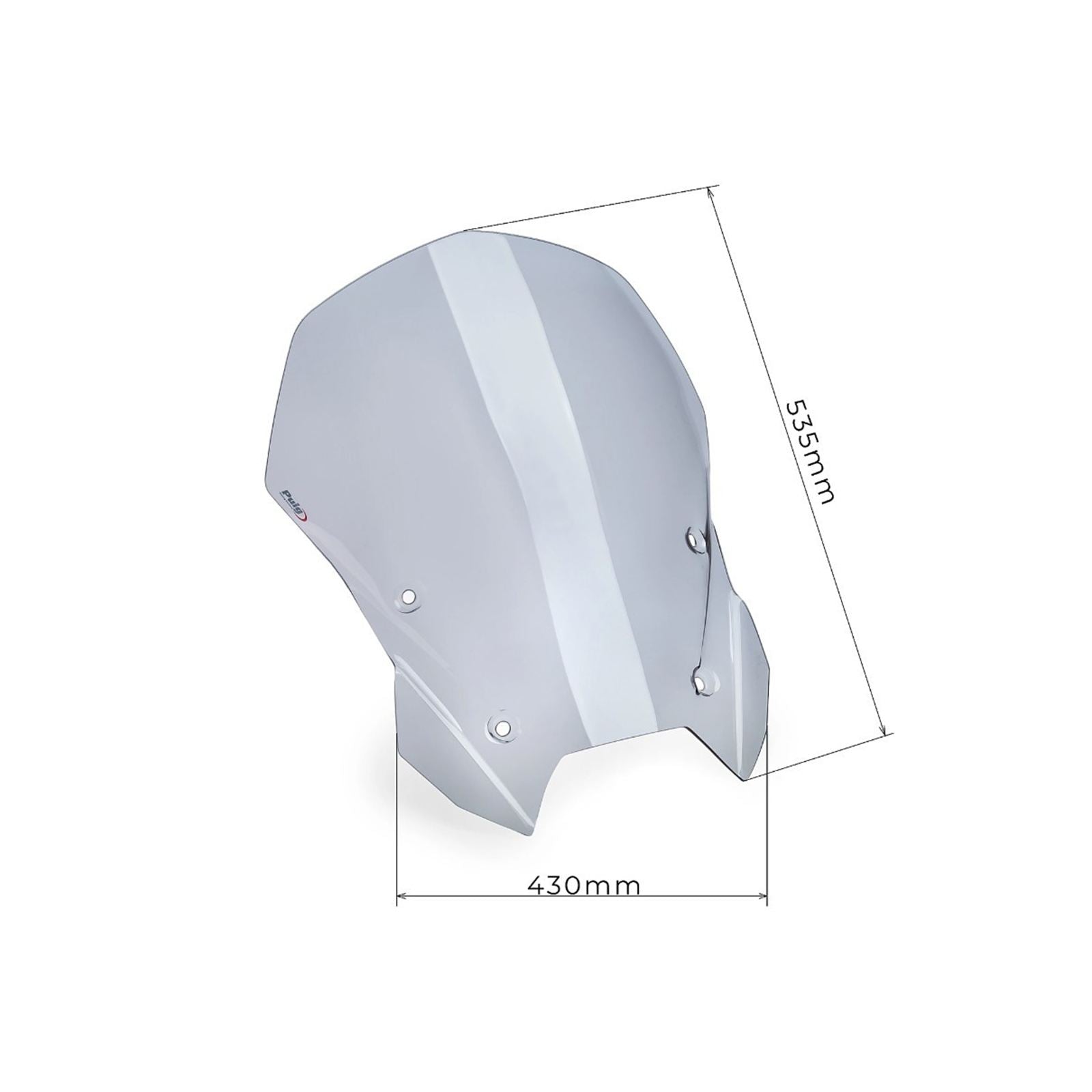 Puig Touring Screen fits BMW R1300RS '25-26 - Smoke [MPN: 22681H]_2395711