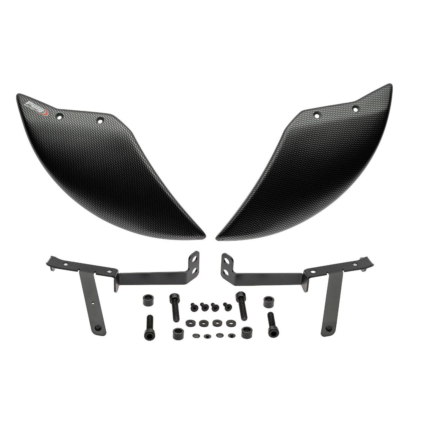 Puig Aero Wheel Deflector fits Ducati Panigale V4/V4R/V4S- Carbon Look [MPN: 22797C]_2395745