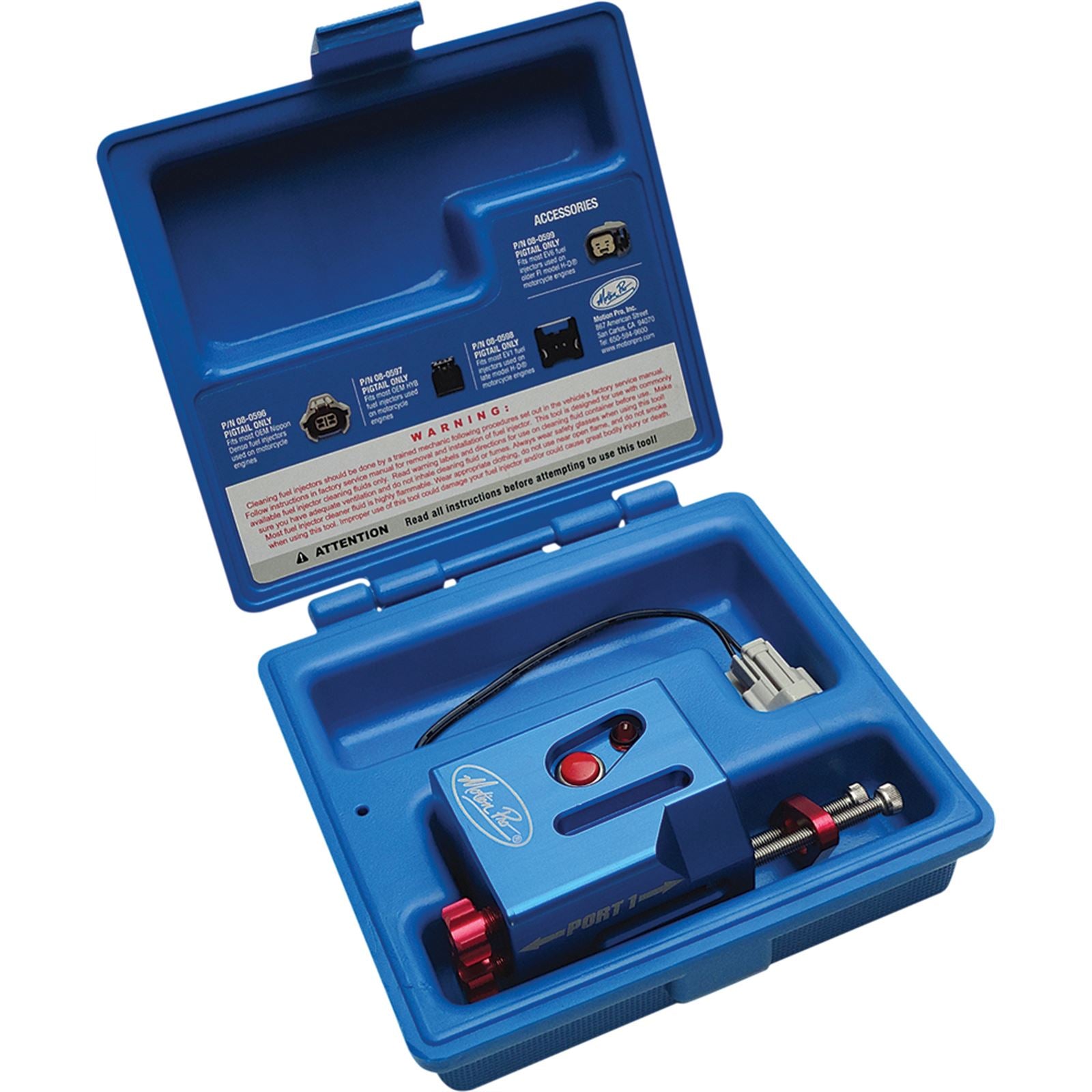 Motion Pro EV1 Fuel Injector Cleaner Kit [MPN: 08-0594]_213553
