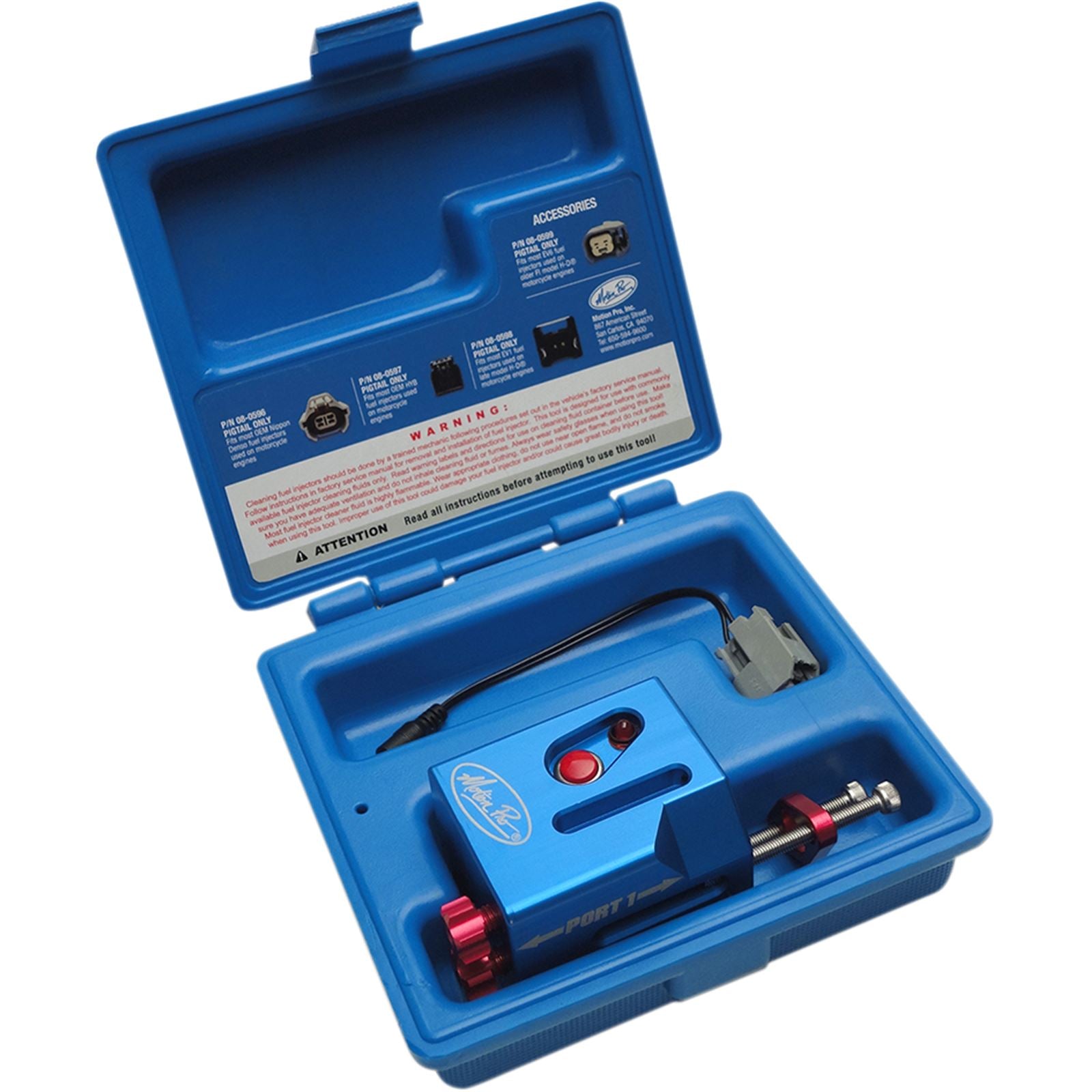 Motion Pro EV6 Fuel Injector Cleaner Kit 08-0595_445205