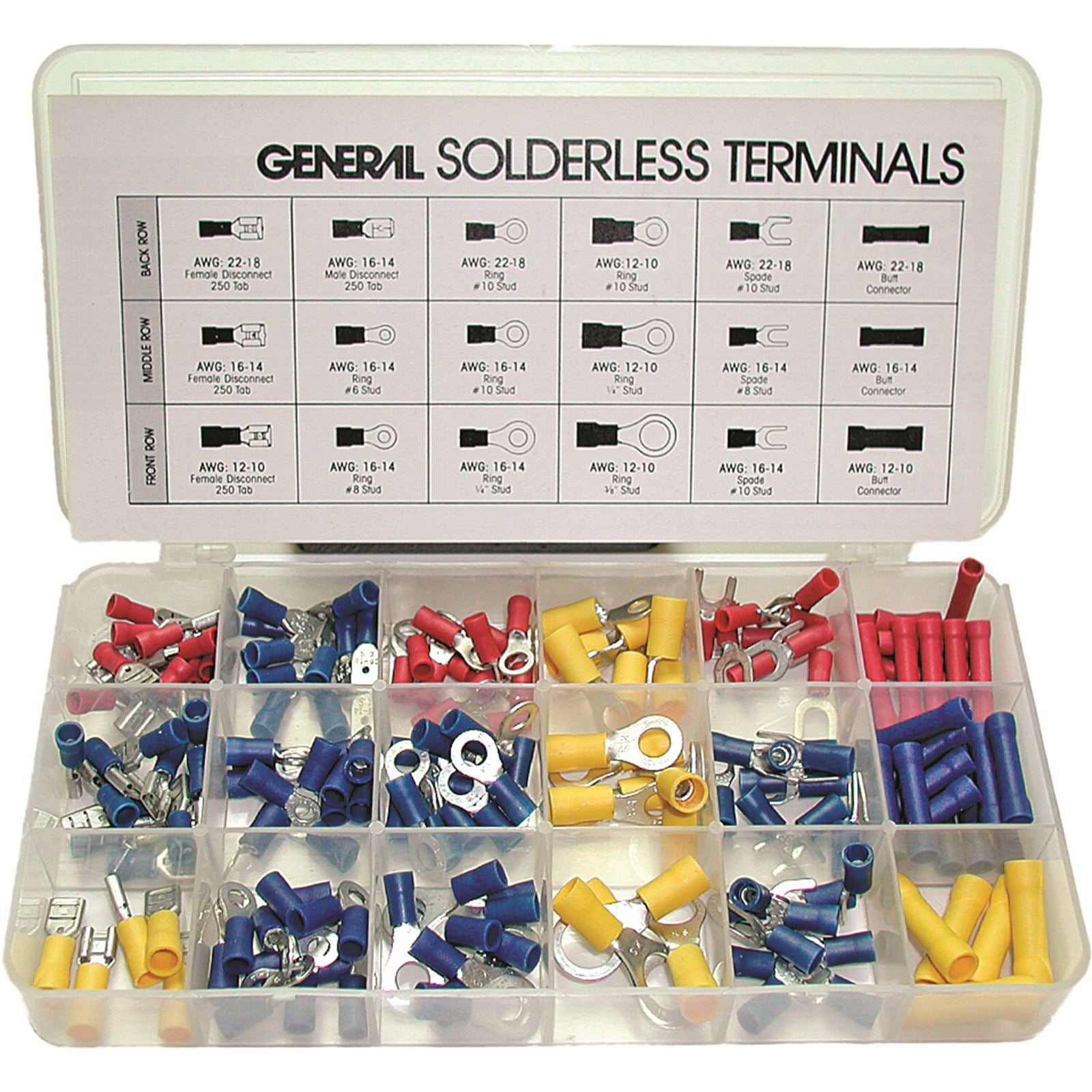 SPI Sports Parts Inc Insulated Terminal Kit Assortment 01-653_213601