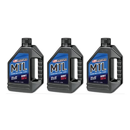 Maxima MTL-R Transmission Fluid Light Racing 80W - 1 Liter PACK OF 3 [MPN: 41901]_2420785