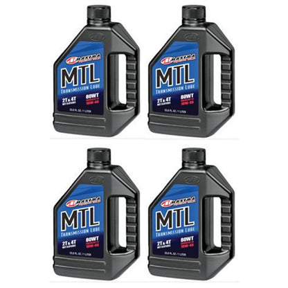 Maxima MTL-R Transmission Fluid Light Racing 80W - 1 Liter PACK OF 4 [MPN: 41901]_2420885