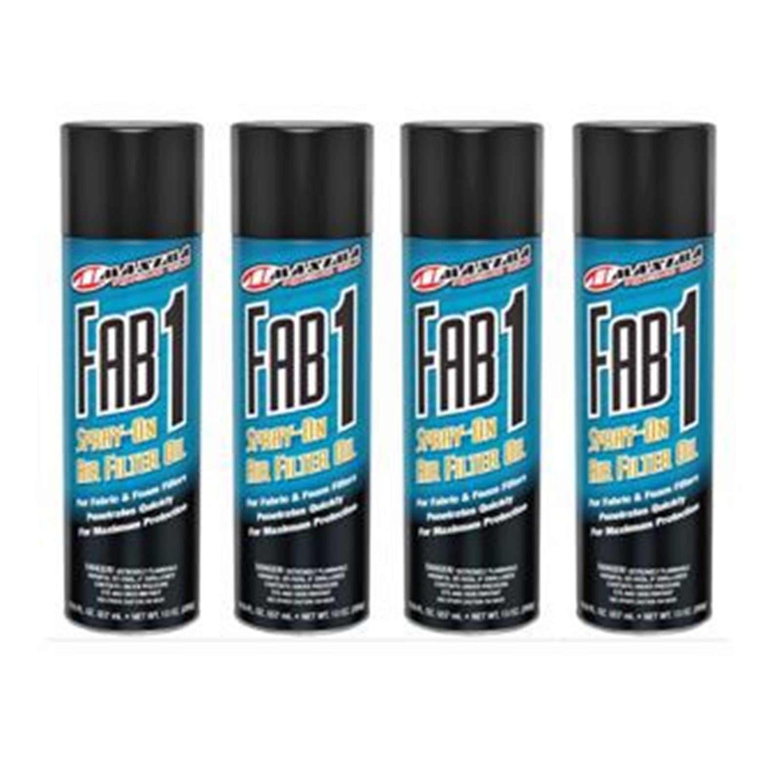 Maxima FAB 1 Spray-On Air Filter Oil 13oz PACK OF 4 [MPN: 61920]_2423514