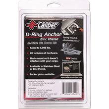 Caliber Zinc Coated Trailer D-Ring Kit 13520_213931