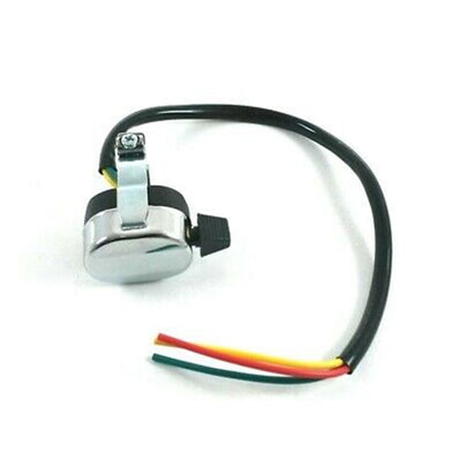 2FastMoto Chrome Three Position Switch On Off Signal High/Low Beam 7/8" Bar 2fm-20-0076_625625