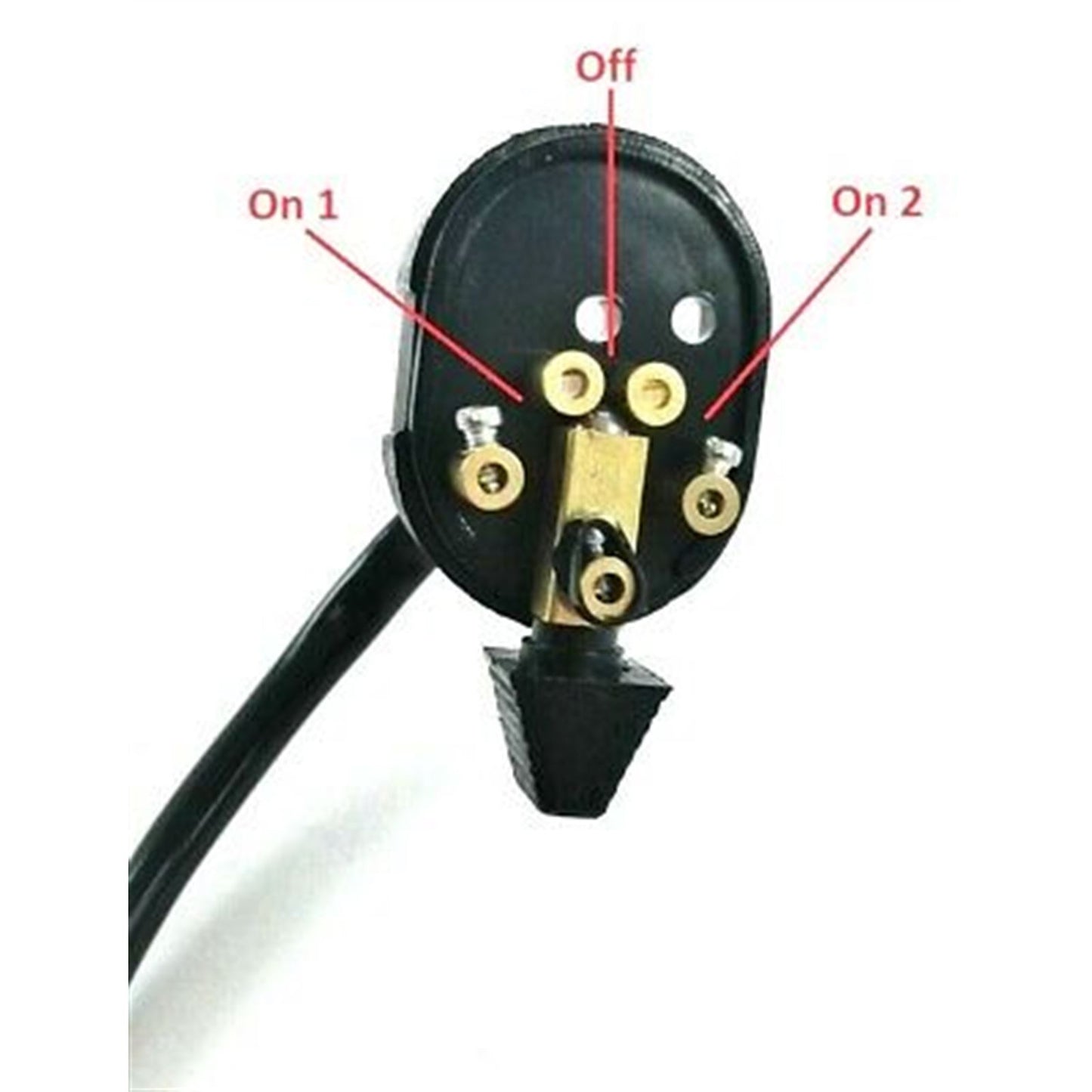 2FastMoto Chrome Three Position Switch On Off Signal High/Low Beam 7/8" Bar 2fm-20-0076_625627