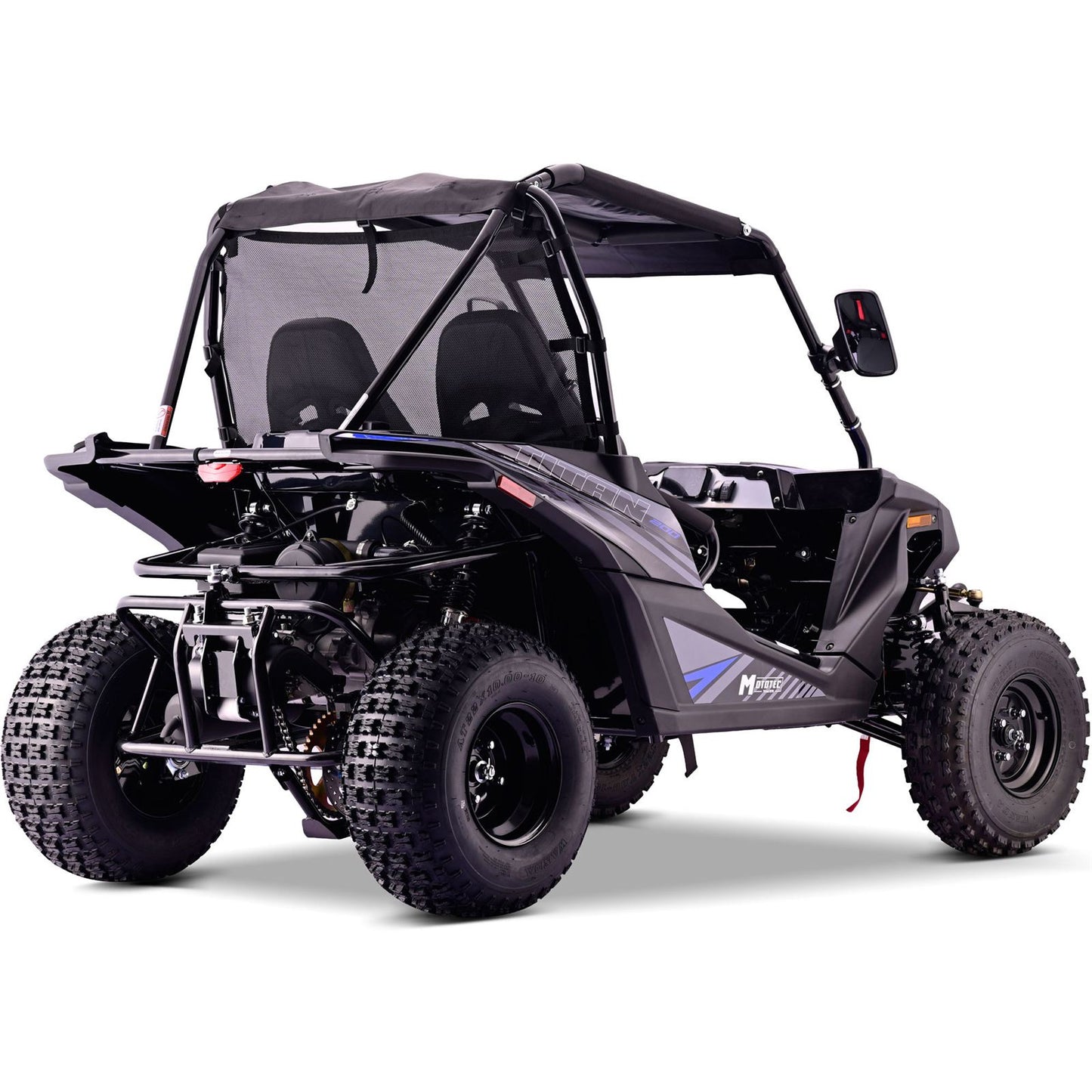 MotoTec USA Titan 200cc 4-Stroke Gas UTV - Blue [MPN: MT-UTV-Titan-200cc_Blue]_2657340
