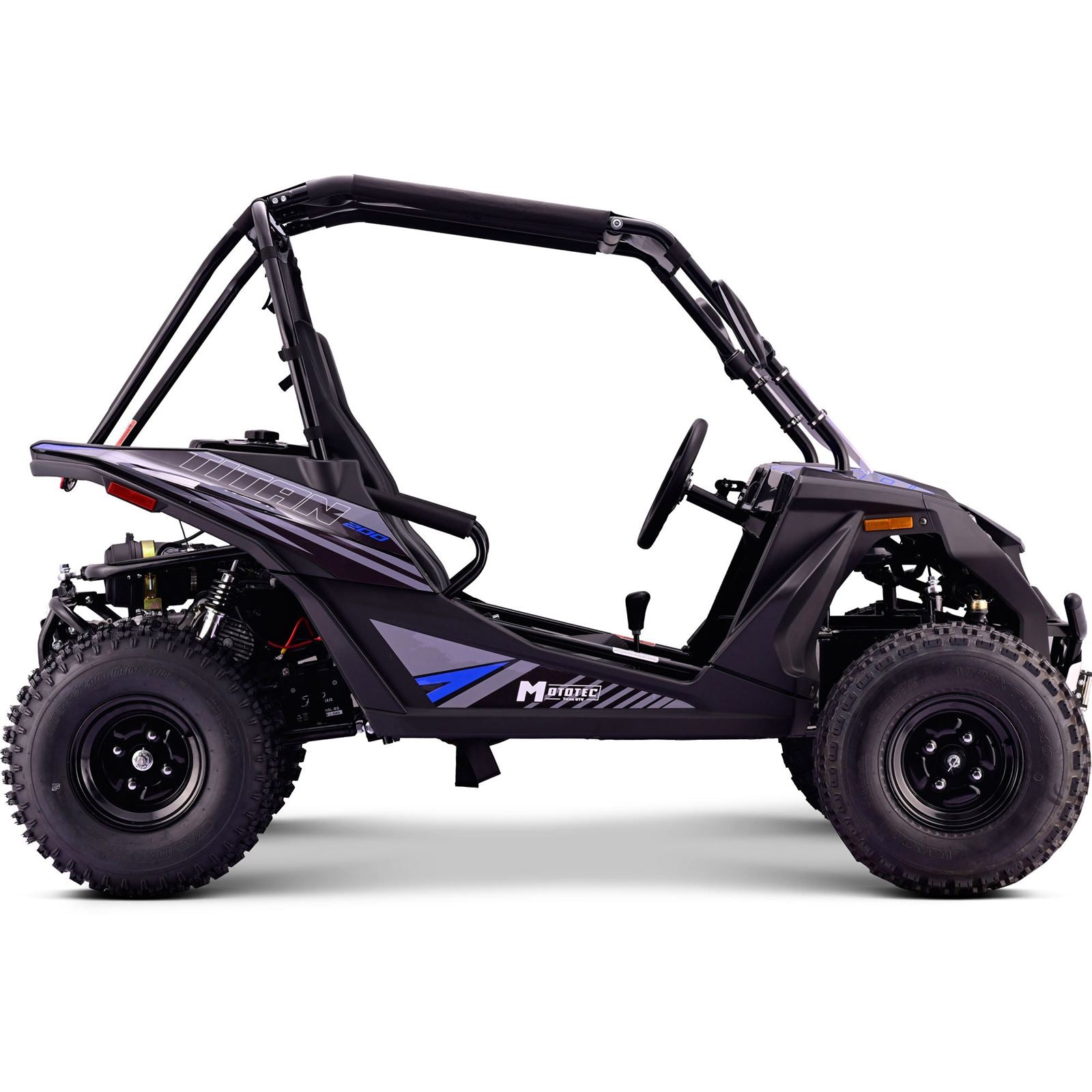 MotoTec USA Titan 200cc 4-Stroke Gas UTV - Blue [MPN: MT-UTV-Titan-200cc_Blue]_2657341