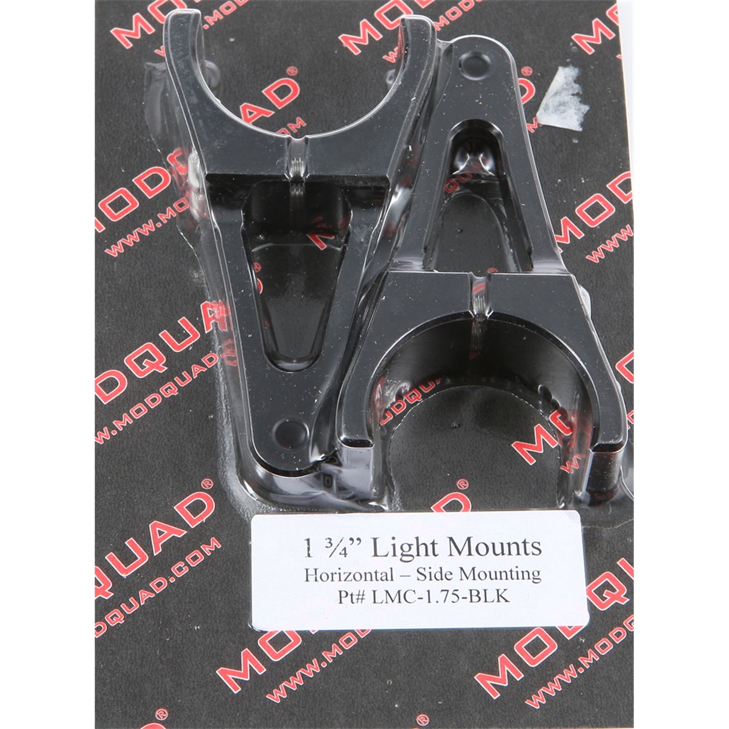 Modquad MQ Light Mount 1.75" Clip Mount Black [MPN: LMC-1.75-BLK]_214226