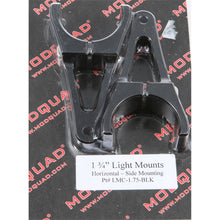 Modquad MQ Light Mount 1.75" Clip Mount Black [MPN: LMC-1.75-BLK]_214226