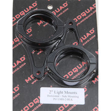 Modquad MQ Light Mount 2" Horizontal Mount Black [MPN: LMH-2-BLK]_214234