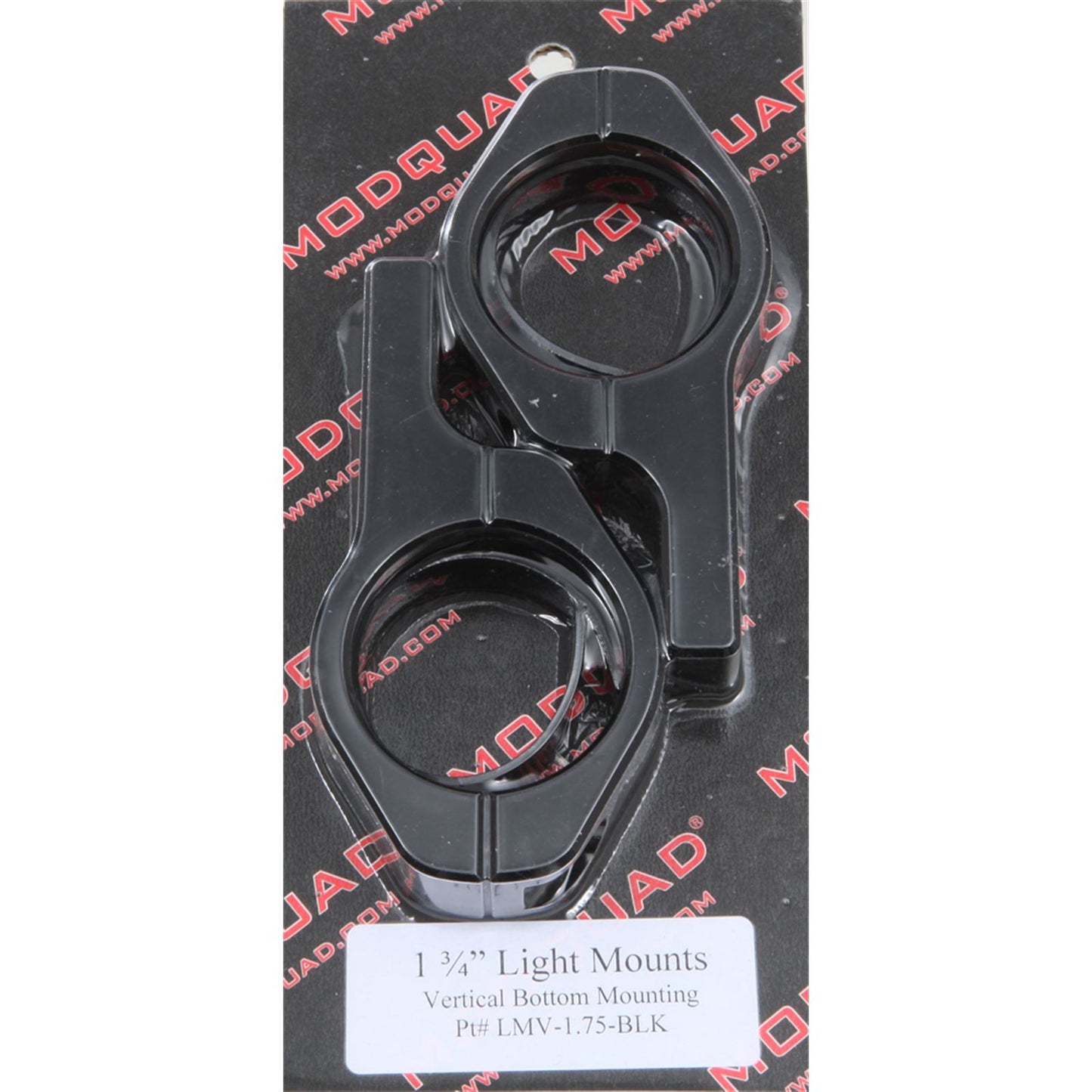 Modquad MQ Light Mount 1.75" Roof Mount Black [MPN: LMV-1.75-BLK]_214239