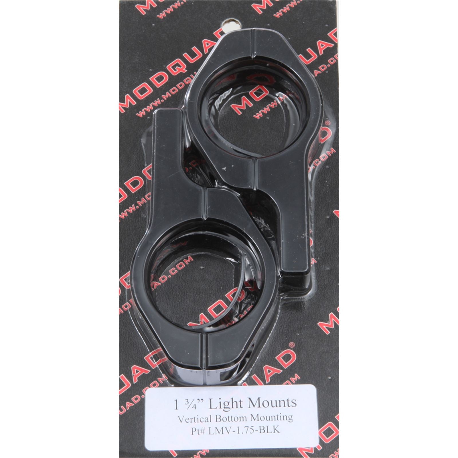 Modquad MQ Light Mount 1.75" Roof Mount Black [MPN: LMV-1.75-BLK]_214239