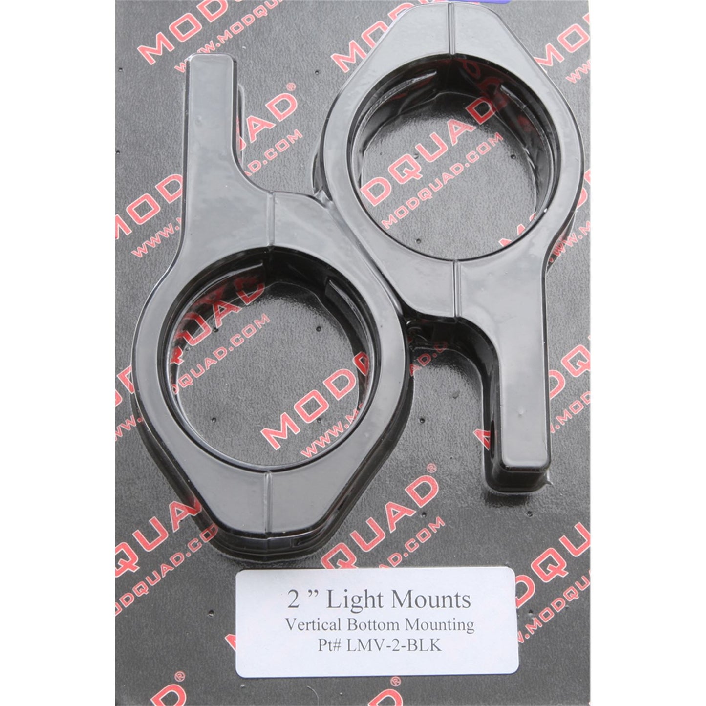 Modquad MQ Light Mount 2" Roof Mount Black [MPN: LMV-2-BLK]_214242