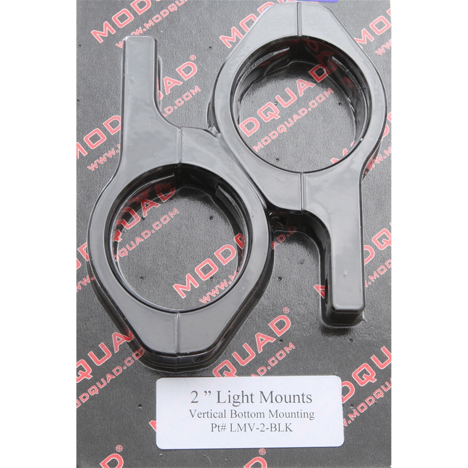 Modquad MQ Light Mount 2" Roof Mount Black [MPN: LMV-2-BLK]_214242