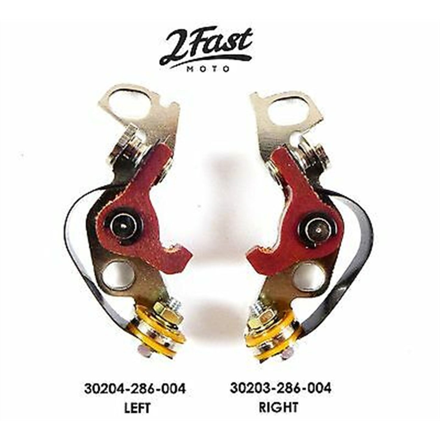 2FastMoto Ignition Contact Breaker Point Set for Honda 30203-286-004 / 30204-286-004_625290