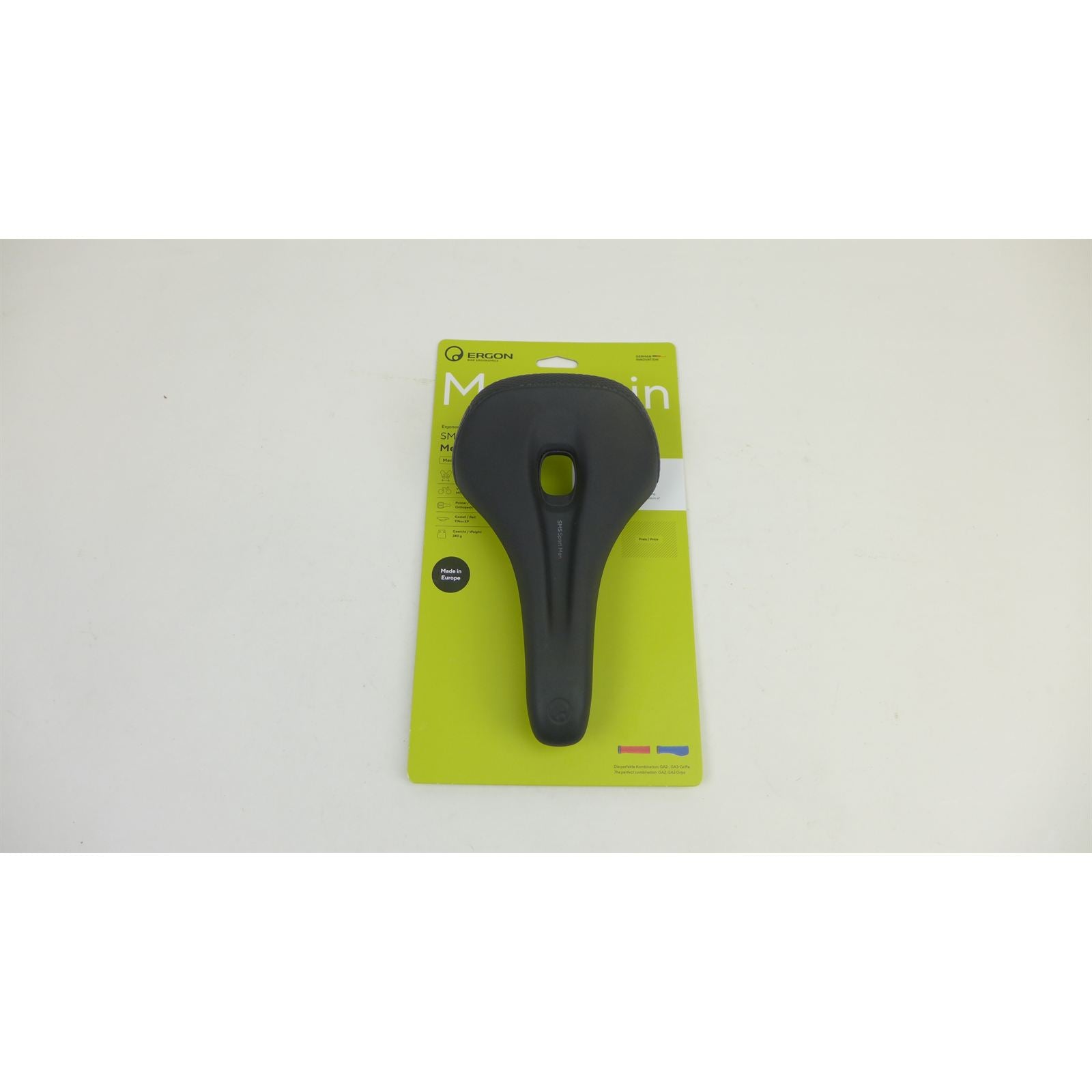 Ergon SMS Sport Saddle TiNox XP - Black - Men's - Medium/Large OPEN BOX [MPN: 44001515]_2540444