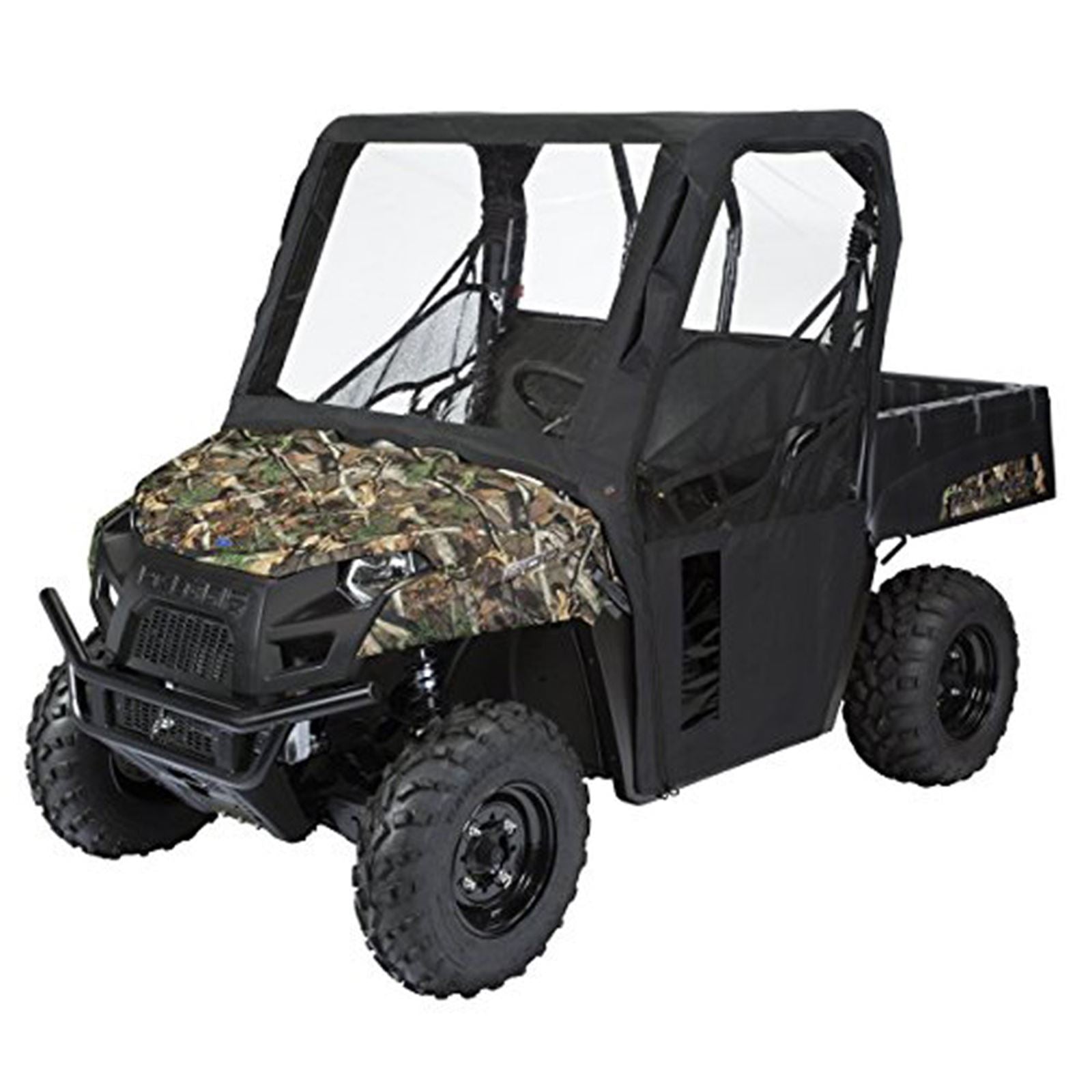 Classic Accessories UTV Cab Enclosure for Polaris - Black [MPN: 18-115-010401-00]_595937