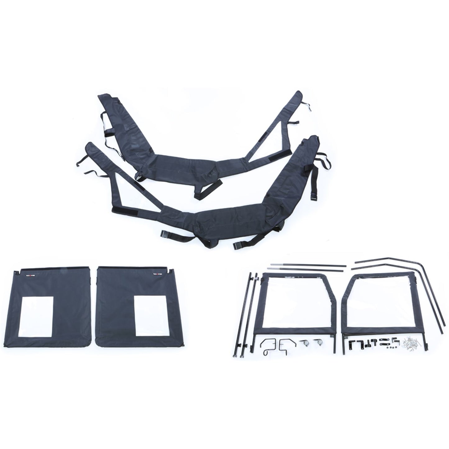Seizmik Doors Ranger Mid Size '09-14 with Round Roll Cage Tubes 06005_214512