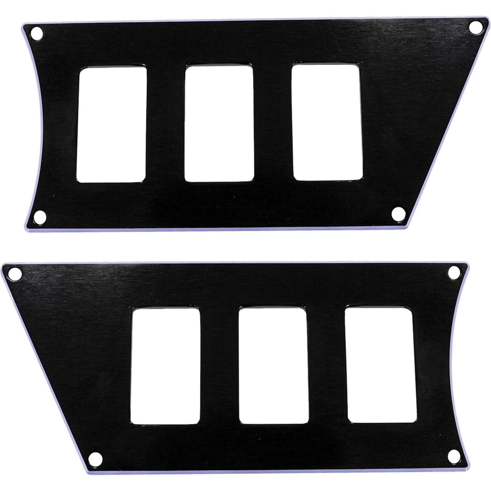 Modquad Dash 6-Switch Plate Black [MPN: RZR-SP6-1K-BLK]_214569