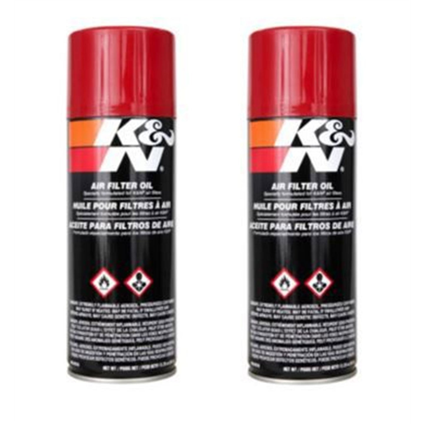 K&N Filters Air Filter Oil 12 oz PACK OF 2 [MPN: 99-0516]_2522050