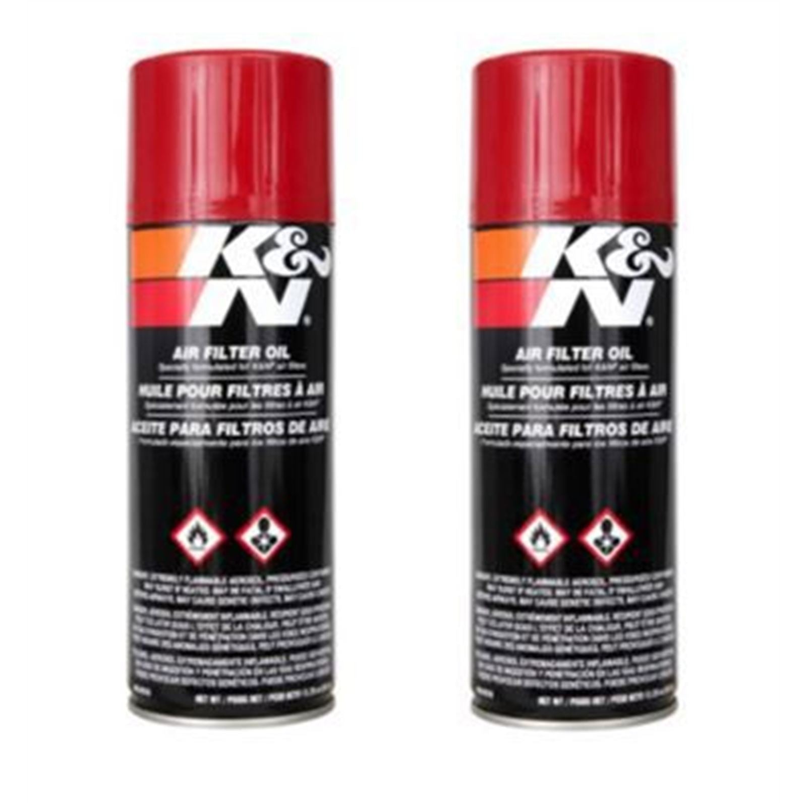 K&N Filters Air Filter Oil 12 oz PACK OF 2 [MPN: 99-0516]_2522050