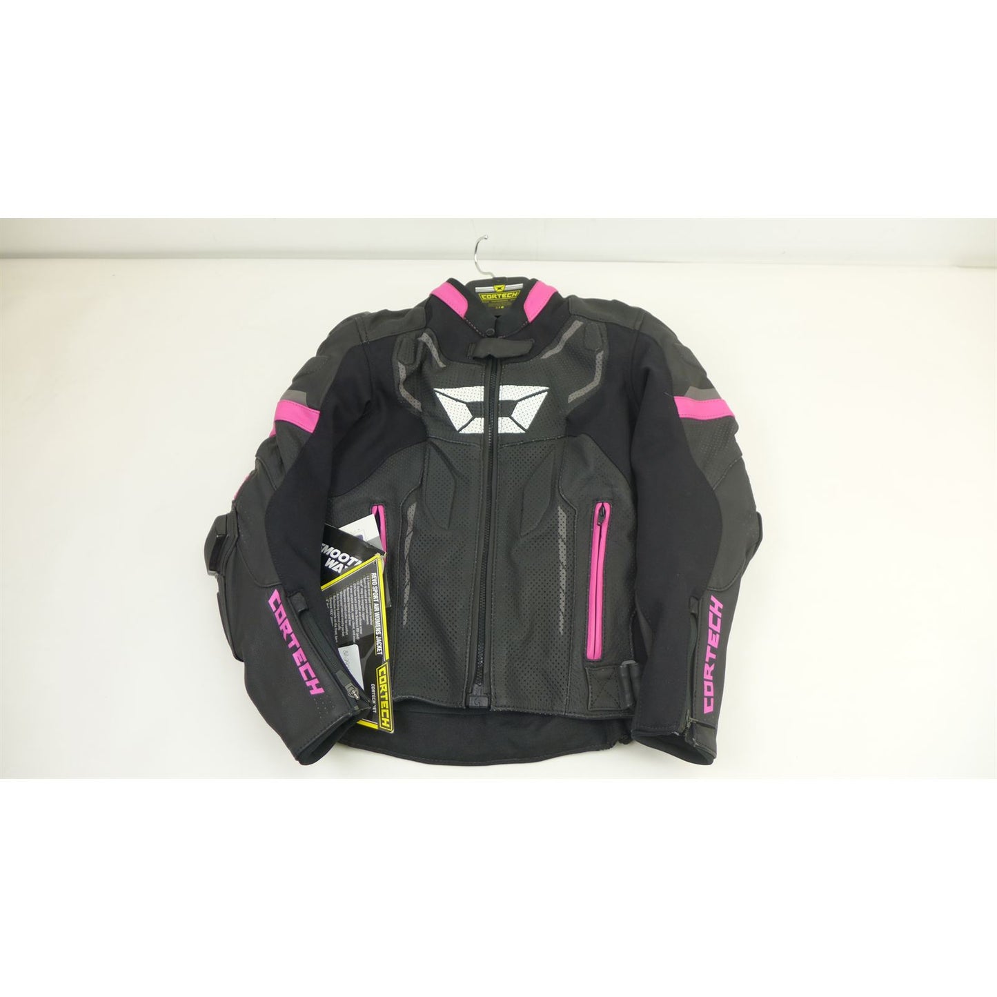 Cortech Revo Sport Air - Black/White SM Jacket - Med Liner OPEN BOX [MPN: 8997-0109-74]_2540438