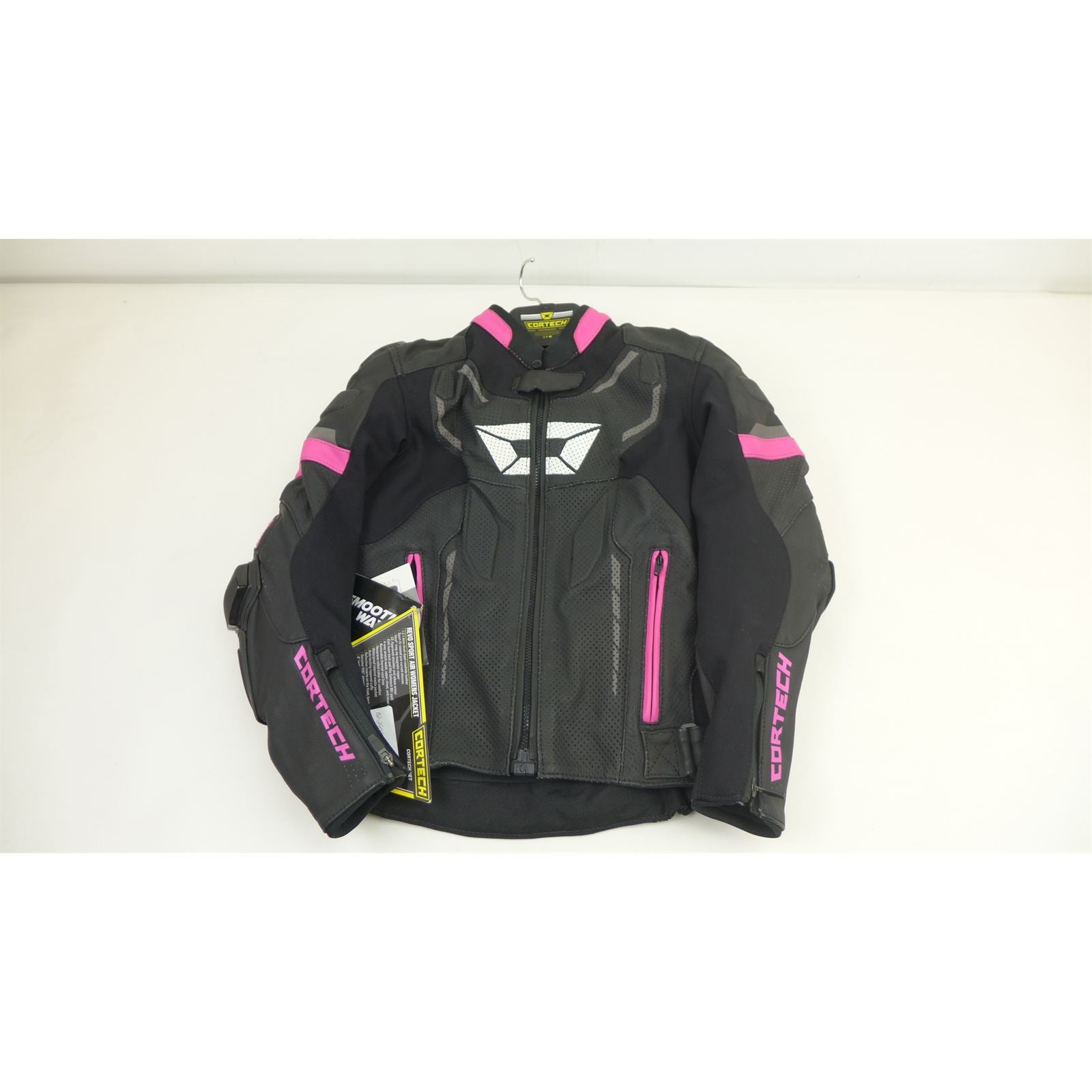 Cortech Revo Sport Air - Black/White SM Jacket - Med Liner OPEN BOX [MPN: 8997-0109-74]_2540438