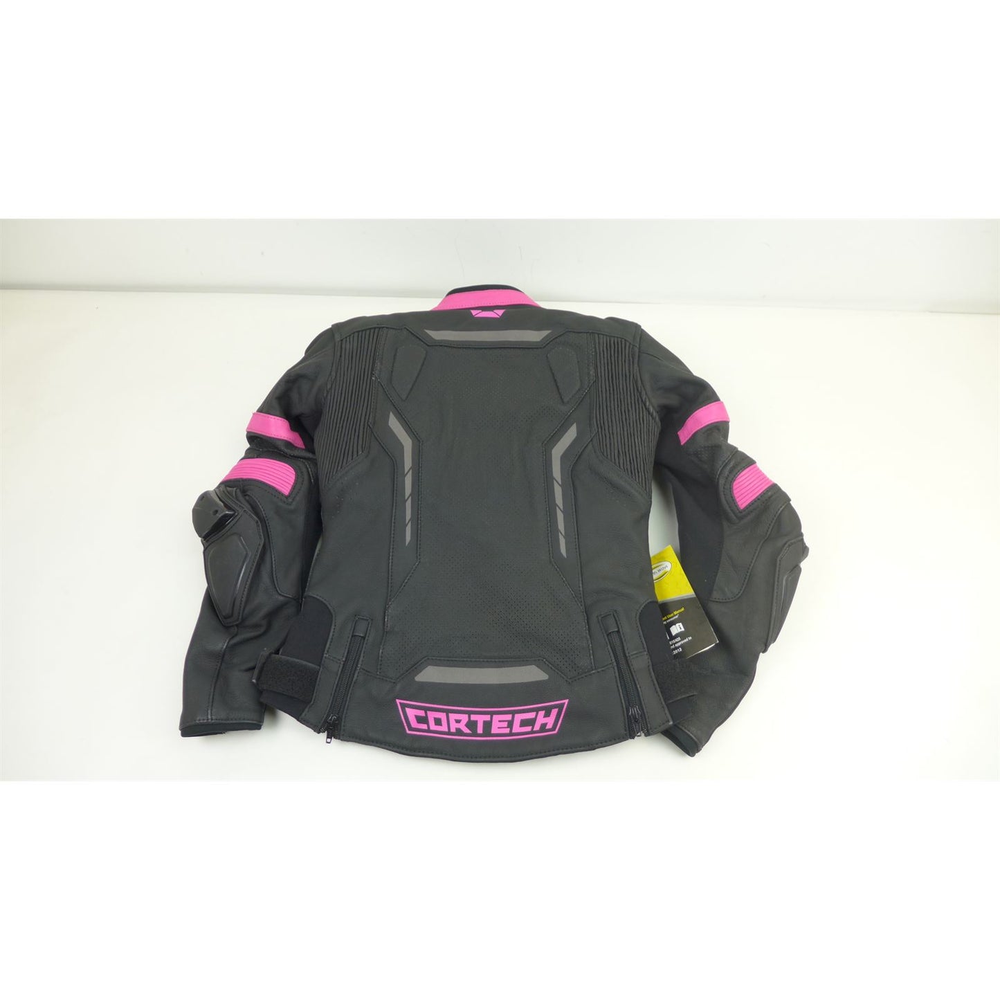 Cortech Revo Sport Air - Black/White SM Jacket - Med Liner OPEN BOX [MPN: 8997-0109-74]_2540439