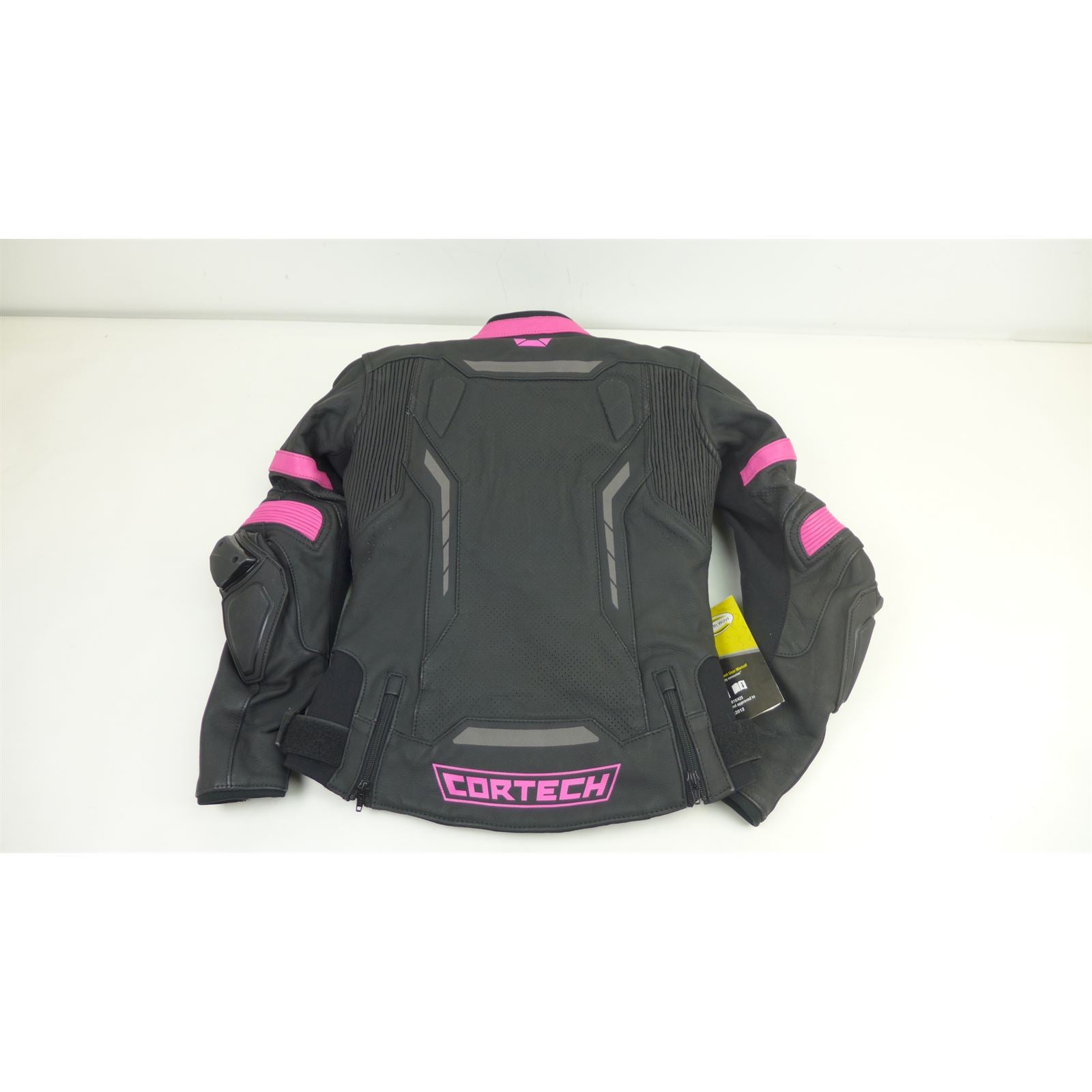 Cortech Revo Sport Air - Black/White SM Jacket - Med Liner OPEN BOX [MPN: 8997-0109-74]_2540439