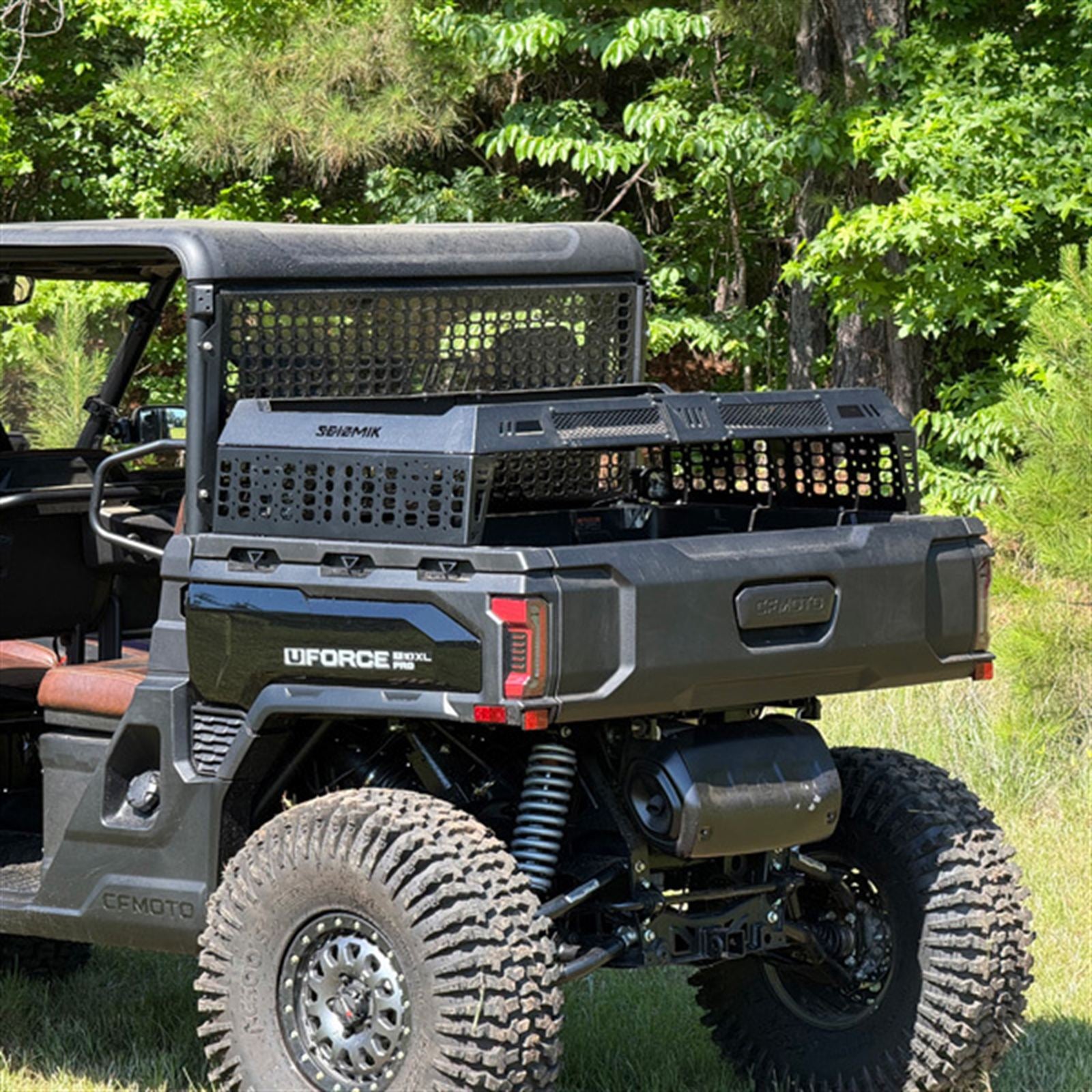 Seizmik Bed Rack Compatible with CFMOTO U10 Pro '25-26 - Black [MPN: 58-20913KIT]_2558008