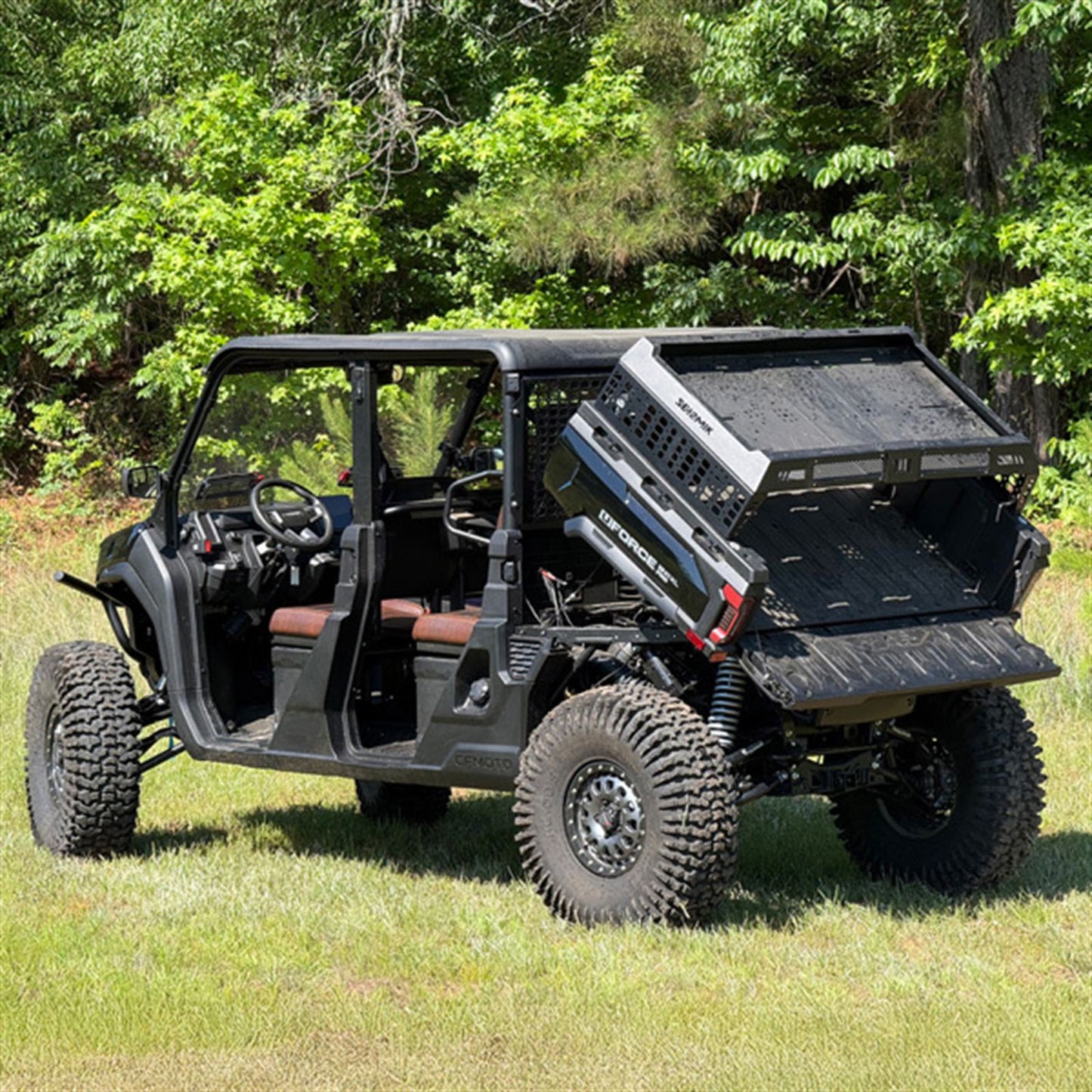 Seizmik Bed Rack Compatible with CFMOTO U10 Pro '25-26 - Black [MPN: 58-20913KIT]_2558010